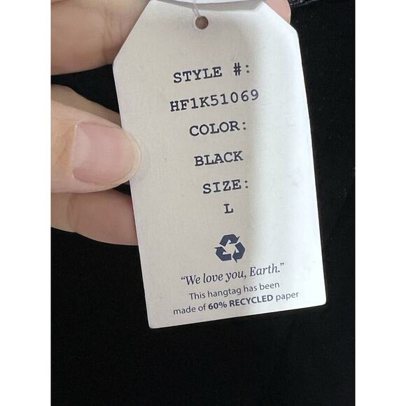 Velour Black Mini Dress Sz L Spaghetti Straps Stretch Shimmer Goth Party New - Picture 6 of 9